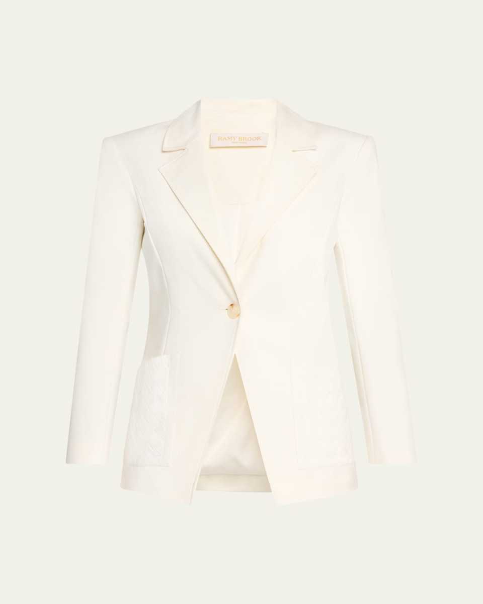 Andrenetta Single-Breasted Blazer